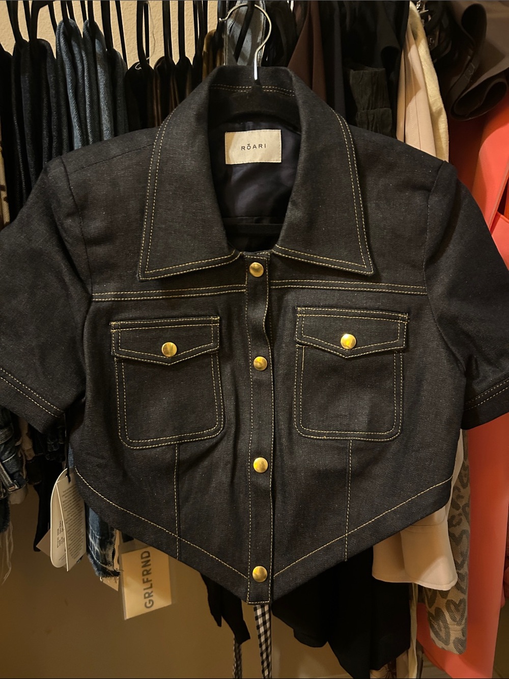 RŌARI Quinn Bolero Top